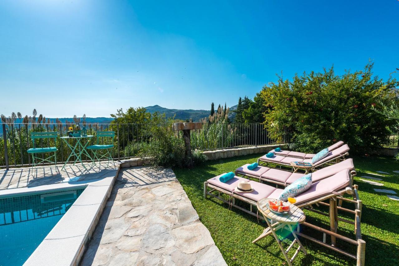 Rustic Stone Villa Begovi Dvori- 15 Minutes To Dubrovnik Bagian luar foto